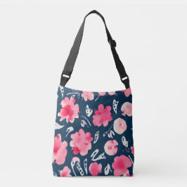 Floral Design Bag Tragetaschen Mit Langen Trägern