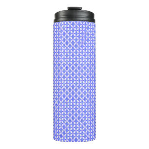 Floral Design Pattern Thermosbecher