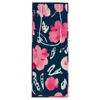 Floral Design Wine Bag Geschenktüte Für Weinflaschen
