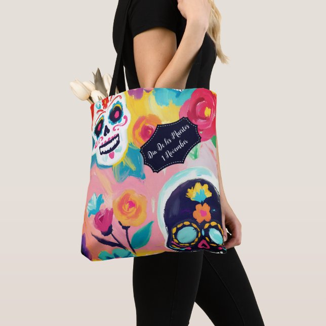 Floral Dia De Los Muertos Tasche (Von Nahem)