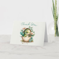 Floral Dinosaurier Egg Baby Dusche Wasserfarbe TY