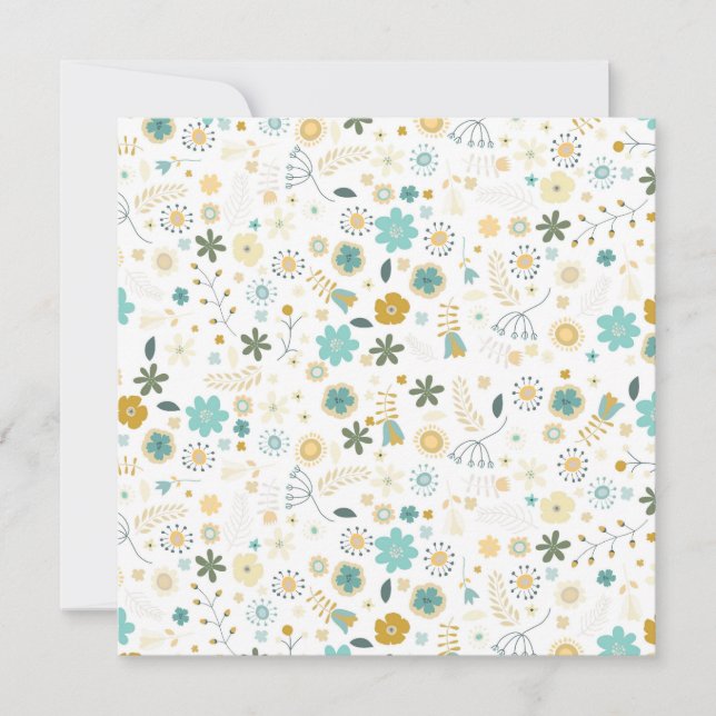 floral einladung (Vorderseite)