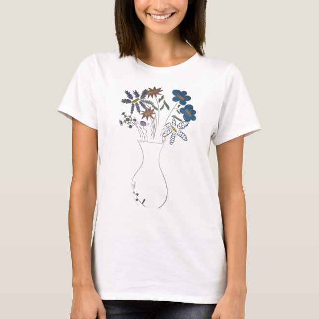 Floral elaganie T-Shirt (Vorderseite)