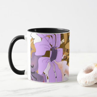 Floral Elegance Coffee Mug Tasse