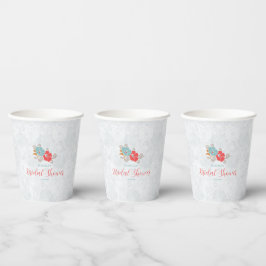 "Floral Elegance" Collection  Pappbecher