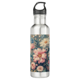 Floral Elegance Edelstahlflasche