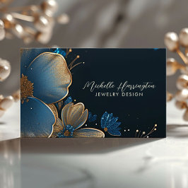 Floral Elegance Luxe Jewelry Designer, Artisan Visitenkarte