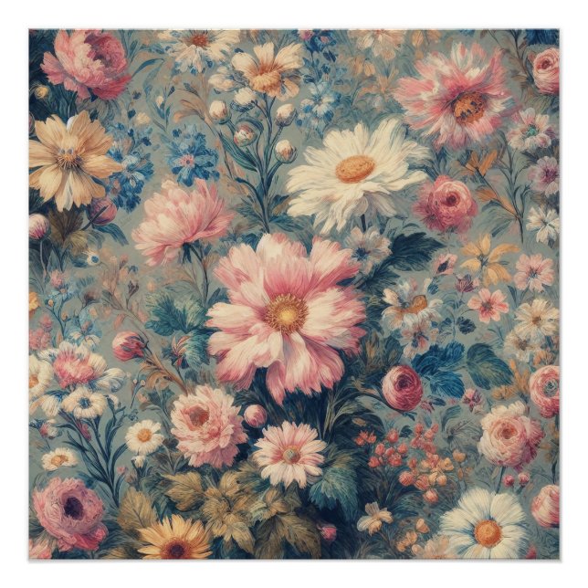 Floral Elegance Poster (Vorderseite)