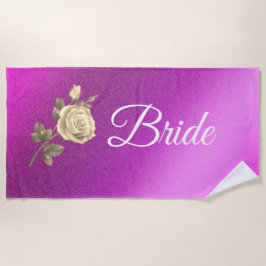 Floral Elegant Strandtuch