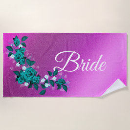 Floral Elegant Strandtuch