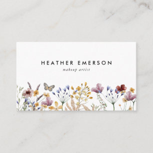 Floral Elegante Business Card Visitenkarte