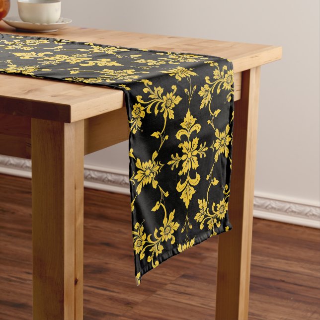 Floral Elegante Luxus Moderne Sammlung Großer Tischläufer (Beispiel)
