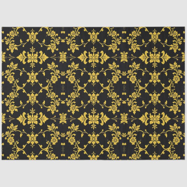 Floral Elegante Luxus Moderne Sammlung Seidenpapier (Vorderseite)