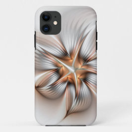 Floral Elegante Modernes Abstraktes Fraktal Case-Mate iPhone Hülle