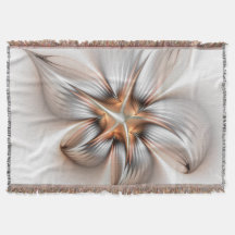 Floral Elegante Modernes Abstraktes Fraktal