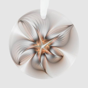 Floral Elegante Modernes Abstraktes Fraktal Ornament
