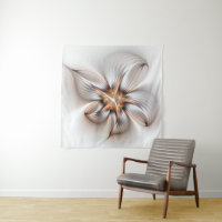 Floral Elegante Modernes Abstraktes Fraktal