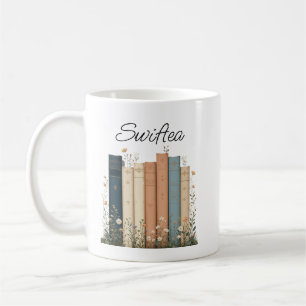 Floral Eras "Swiftea" Accent Coffee Tasse [Taylor 