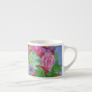 Floral Espresso Cup Kleines Kind Tea Party Espressotasse