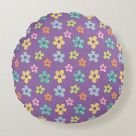Floral Essence Round Pillow Rundes Kissen