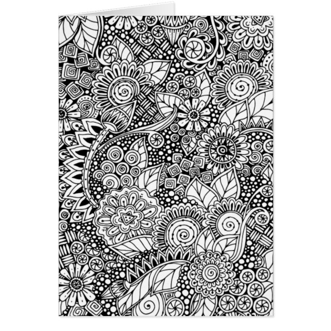 Floral ethnique inspiré (Devant)