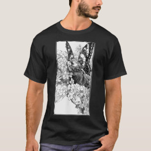 Floral Fairy Grunge Fairycore Ästhetische Gotische T-Shirt