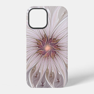 Floral Fantasy, Abstract Modern Pastel Flower iPhone 12 Hülle