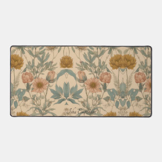 Floral Fantasy Desk Mat Schreibtischunterlage