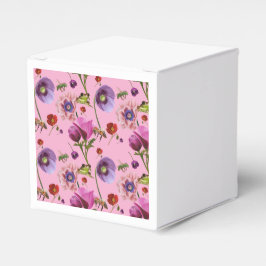 Floral favor box geschenkschachtel