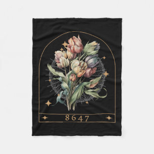 Floral Feminist 8647 Anti-Trump Menschenrechte Fun Fleecedecke