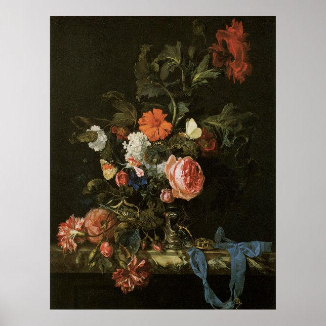 Floral Fine Art with Rosen Poster (Vorne)