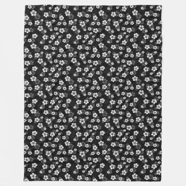 floral fleecedecke (Vorderseite)