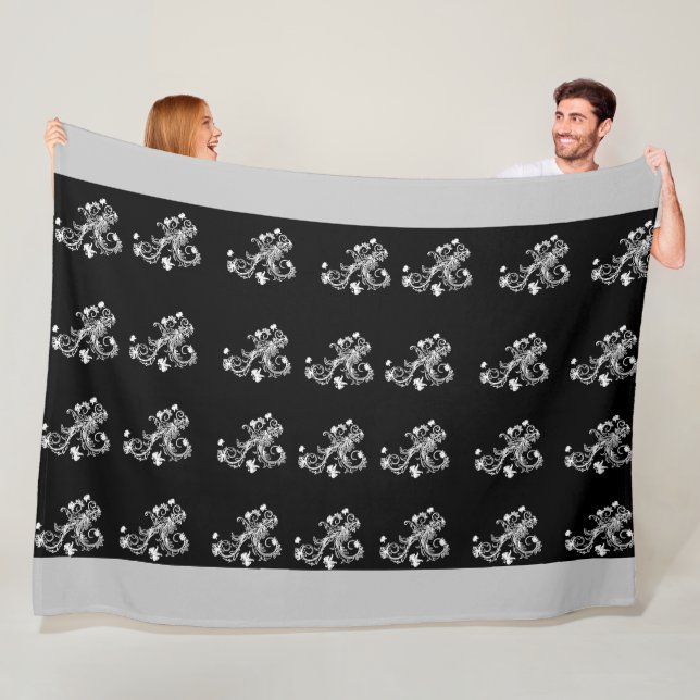 floral fleecedecke (Beispiel)
