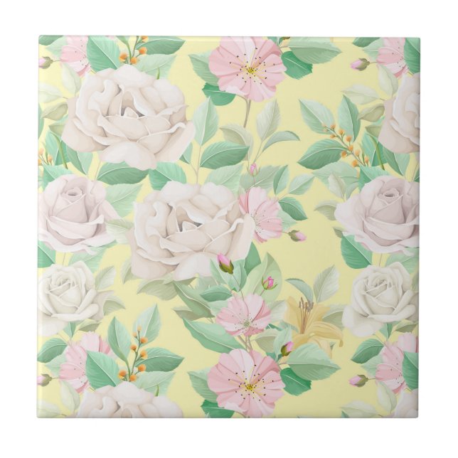 floral fliese (Vorderseite)