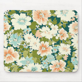 Floral Flow Maus Pad Mousepad