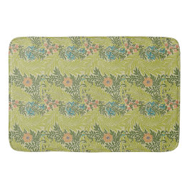 Floral Foliage Vintag William Morris Larkspur Badematte