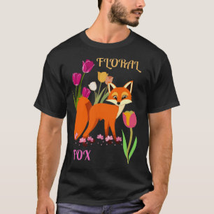 Floral Fox Habitat T-Shirt
