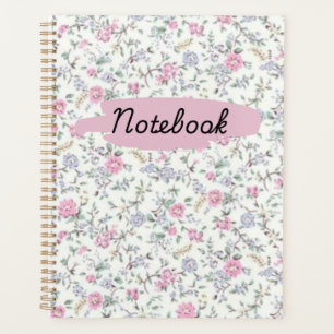 Floral Frenzy-Notebook Planer