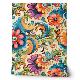 Floral Funkadelic Botanical Tapete