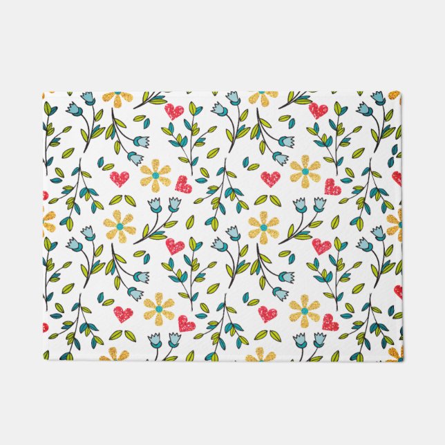 floral fußmatte (Vorderseite)