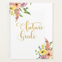 Floral future mariée Parties scintillant or Mariag