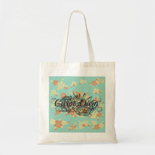 Floral Garden Carpe Diem Tragetasche