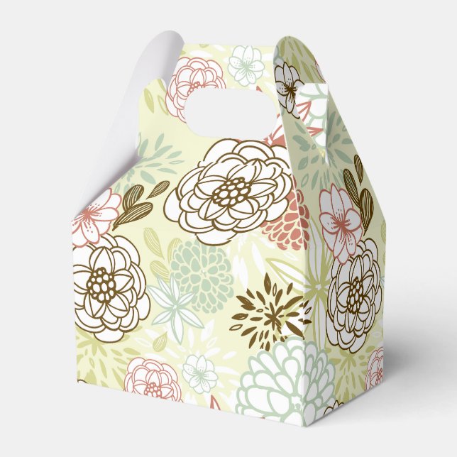 Floral Garden Gable Box Geschenkschachtel (Rückseite)
