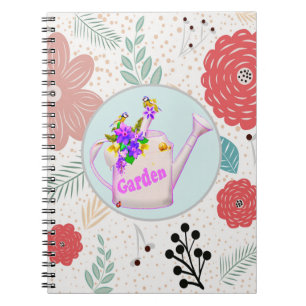 Floral Garden Journal Notizblock