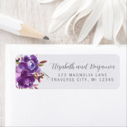 Floral Garden Lila Violet Lavender Peony Adresse