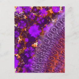 Floral Garden Postkarte