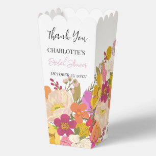 Floral Garden Summer Brautparty Vielen Dank Geschenkschachtel