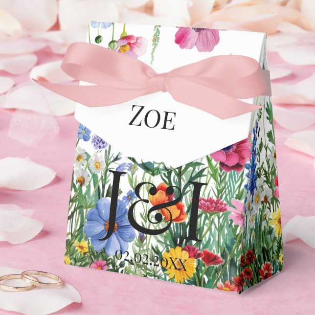 Floral garden wedding geschenkschachtel (Hochzeit)