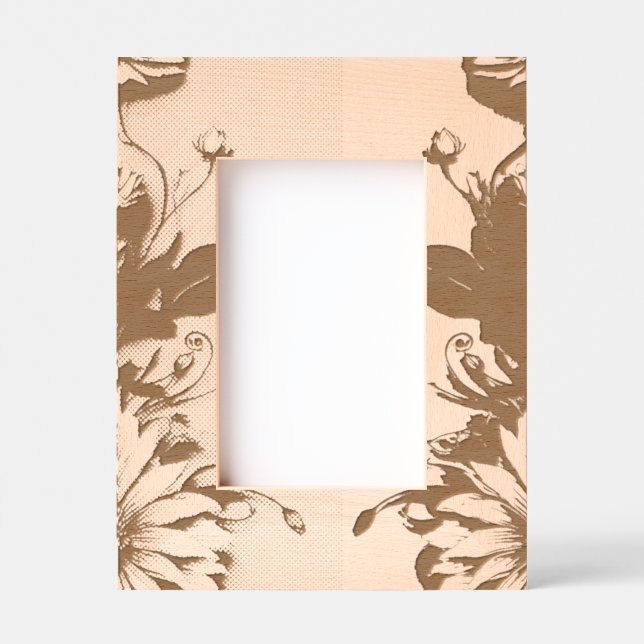 floral geätzte rahmen (Vorderseite)