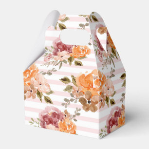 Floral Gefallen Box Herbst Erntefavoriten Geschenkschachtel